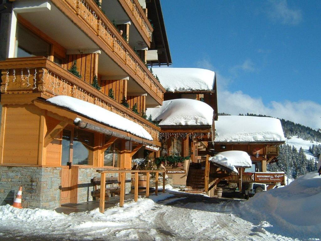 Hotel Le Very Les Saisies Exteriör bild